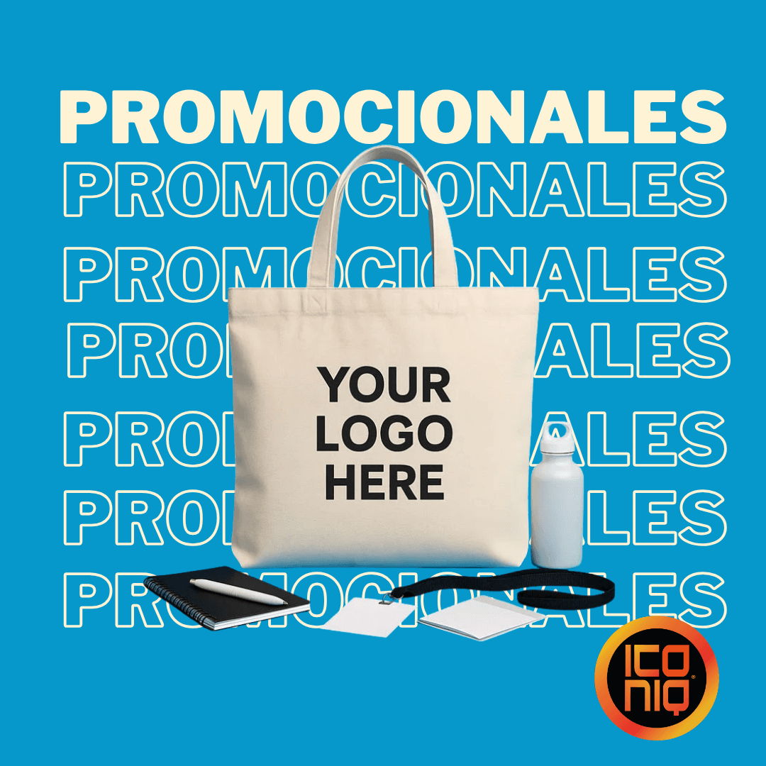 Productos promocionales ICONIQ Empresas con tu logo